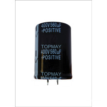 Snap-in Terminal Aluminum Electrolytic Capacitor 400V 560UF